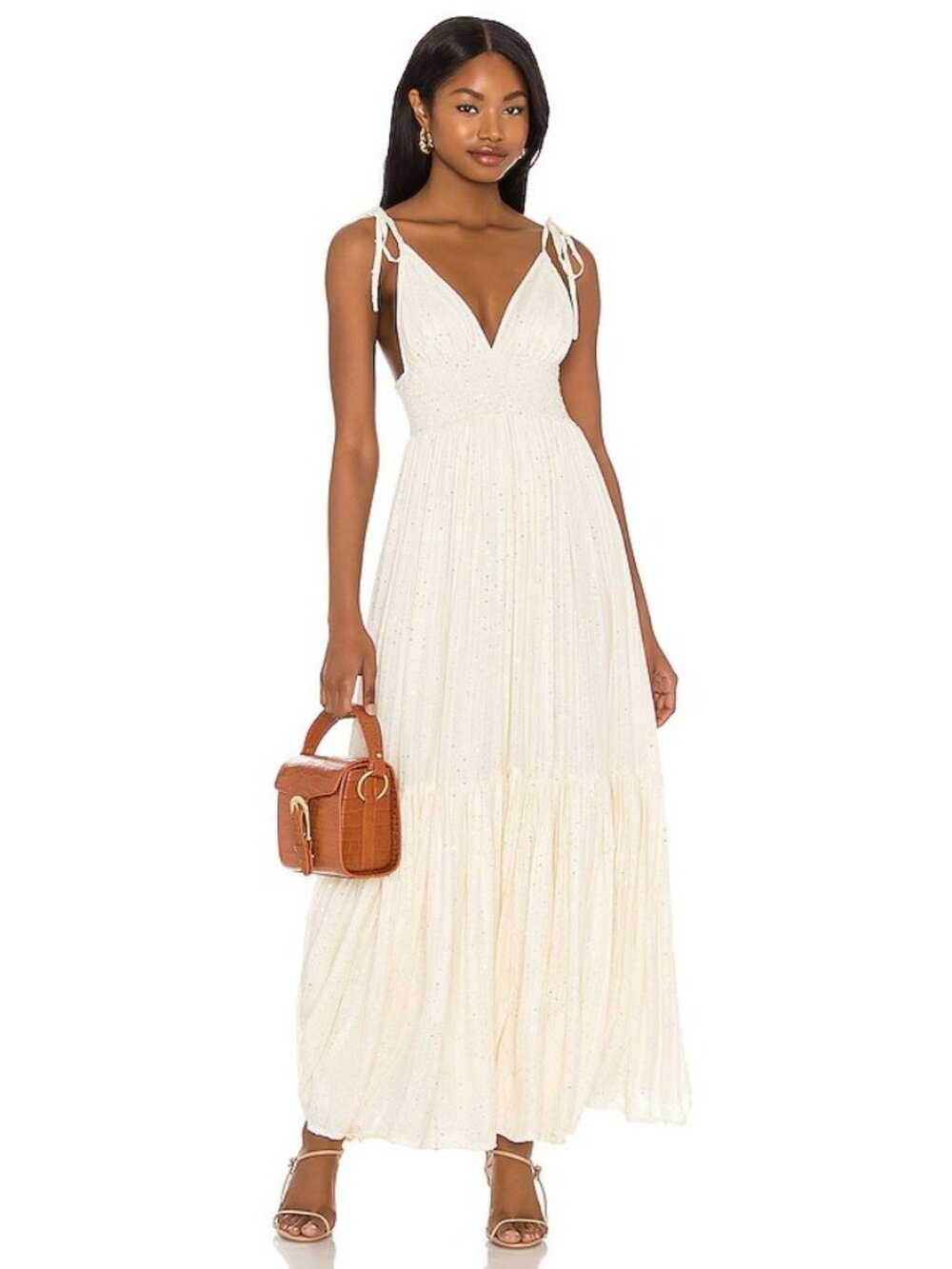 Sundress Yolanda Dress in St Barth Coconut Maxi